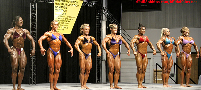 Female bodybuilding Europa Super Show